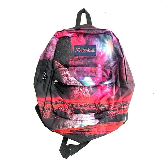 Jansport High Stakes Galaxy Mars Out of this World backpack - Picture 1 of 7